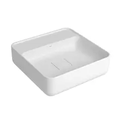 Deca - Cuba Quadrada de Apoio com Mesa 40cm Branco