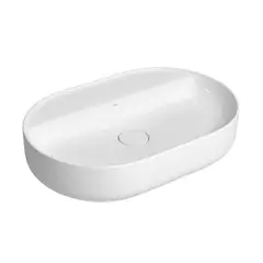 Deca - Cuba Oval de Apoio com Mesa 60cm Branco