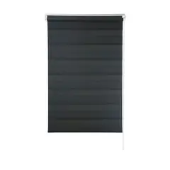 Evolux - Persiana Rolo Zebra 160x160cm Preto