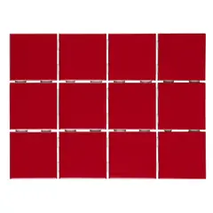 Strufaldi - Revestimento 1400.T Vermelho 10X10 - Telado