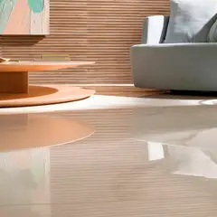 Portobello - Revestimento Mate Esmaltado Marrom 30x90cm Retificado Caixa 1,34m² Canela Decor Ripado