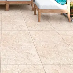 Holztek - Piso Cerâmico Rústico Hd 57113 Bold 58x58cm Caixa 2,32m² Cinza