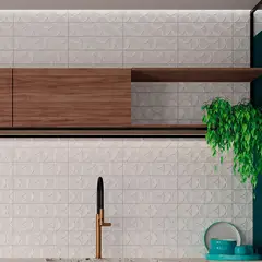 Ceusa - Porcelanato Gode Wh Mlx Pe 9,82X40 Caixa 0,39m² Portinari