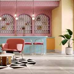 Ceusa - Porcelanato Gode Yl Mlx Pe 9,82X40 Caixa 0,39m² Portinari