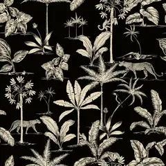 undefined - Papel de Parede Vinílico Toile de Jouy Selva