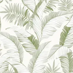 undefined - Papel de Parede Vinílico Folhagens