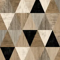 undefined - Papel de Parede Vinílico Piso Vintage