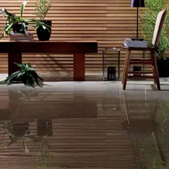 Portobello - Revestimento Mate Esmaltado Marrom 30x90cm Retificado Caixa 1,34m² Parquet D'Olivier Clapboard