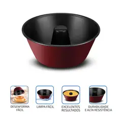 Rochedo - Forma de Pudim Antiaderente 20cm Bolo Perfeito