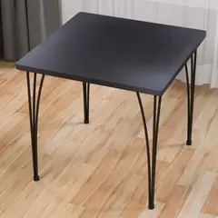 Just Home Collection - Mesa Quadrada Preta