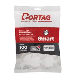 Cortag - Espaçador Nivelador 3,0 Mm Smart - Pacote C/ 100 Un