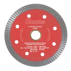 Cortag - Disco de Corte Diamantado 110 X 20 Porcelanato Best Quality