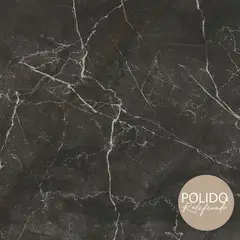 undefined - Piso Nero Elevato Retificado Polido 66x66cm