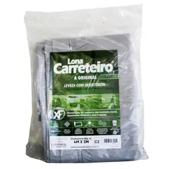 Carreteiro - Lona Leve - Cinza - 4X3