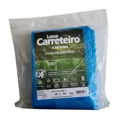Carreteiro - Lona Leve - Azul - 5X4