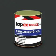Qualycril - Topex Esmalte Sintético Brilhante Premium Preto