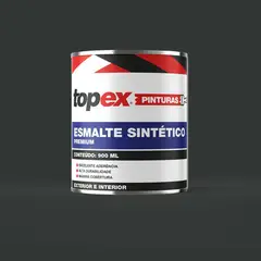 Qualycril - Topex Esmalte Fosco Preto
