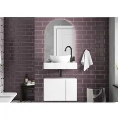 Cozimax - Bancada Suspensa Peri 60 Branco