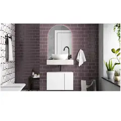 Cozimax - Bancada Suspensa Peri 60 Bege