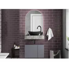 Cozimax - Bancada Suspensa Peri 60 Cinza