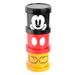 Plasutil - Porta Condimentos Rosca Dec Mickey Ud 3 Pçs