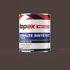 Qualycril - Topex Esmalte Acetinado Marrom