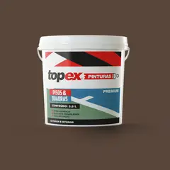 Qualycril - Tinta para Piso e Quadras Marrom Topex