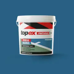 Qualycril - Tinta para Piso e Quadras Azul Topex