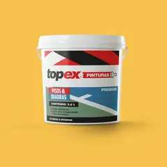 Qualycril - Tinta para Piso e Quadras Amarelo Demarcação Topex