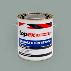 Qualycril - Topex Esmalte Sintético Brilhante Premium Cinza Médio