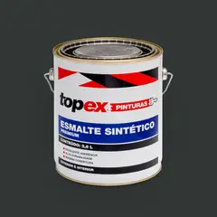 Qualycril - Topex Esmalte Sintético Brilhante Premium Preto