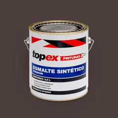 Qualycril - Topex Esmalte Acetinado Marrom