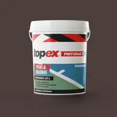 Qualycril - Tinta para Piso e Quadras Marrom Topex