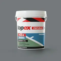 Qualycril - Tinta para Piso e Quadras Cinza Claro Topex