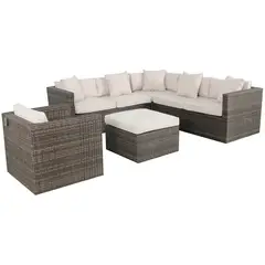 Just Home Collection - Conjunto Living Secc Terra Saigon 5 Peças