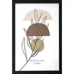 Just Home Collection - Quadro de Fotos Ideais 21x30cm Preto
