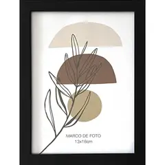 Just Home Collection - Quadro de Fotos Ideais 13x18cm Preto