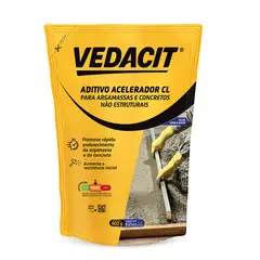 Vedacit - Aditivo Acelerador Cl Não Estrutural Sup 900 G