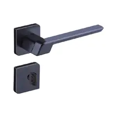 Aliança Metalúrgica - Fechadura Vega Banheiro 4743 Preto Fosco 83724
