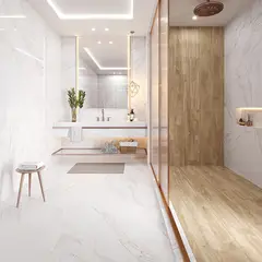 Incesa - Piso Porcelanato Acetinado Retificado Marrom Interno 26x106cm Ipe Inside Caixa 2m²
