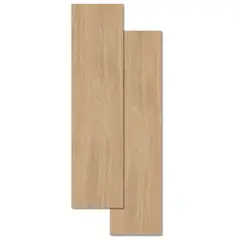 Incesa - Piso Porcelanato Acetinado Retificado Bege Interno 26x106cm Nogueira Bege Caixa 2m²