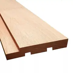 undefined - Jogo de Batente Para Porta de 14Cm de Madeira Maciça Eucalipto Ideal Para Uso Externo Esel