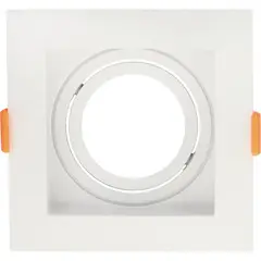 Llumm Bronzearte - Spot Embut Orbital Pc Gu10 S/ Lamp Branco