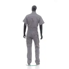 PF2 Confecções - Macacão Manga Curta Profissional Cinza G