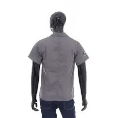 PF2 Confecções - Camisa Manga Curta Profissional Cinza P