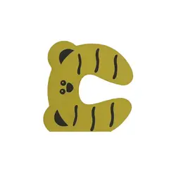 Foxmix - Protetor De Porta Em Eva Colorido