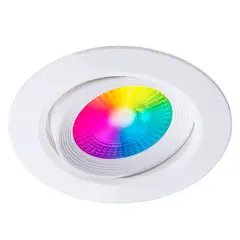 Taschibra - Smart Spot Wi-Fi Led Tek 5W Redondo Rgb+Cct