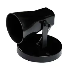 ARS Iluminação - Spot B/1 Alfa TermoPlástico Preto 17x15x15cm