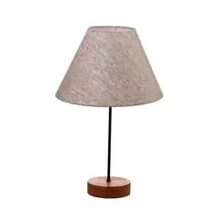 Illumina - Cupula Conica M 35x22cm Linho Bege