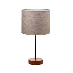Illumina - Cupula Linho Bege 28x22cm
